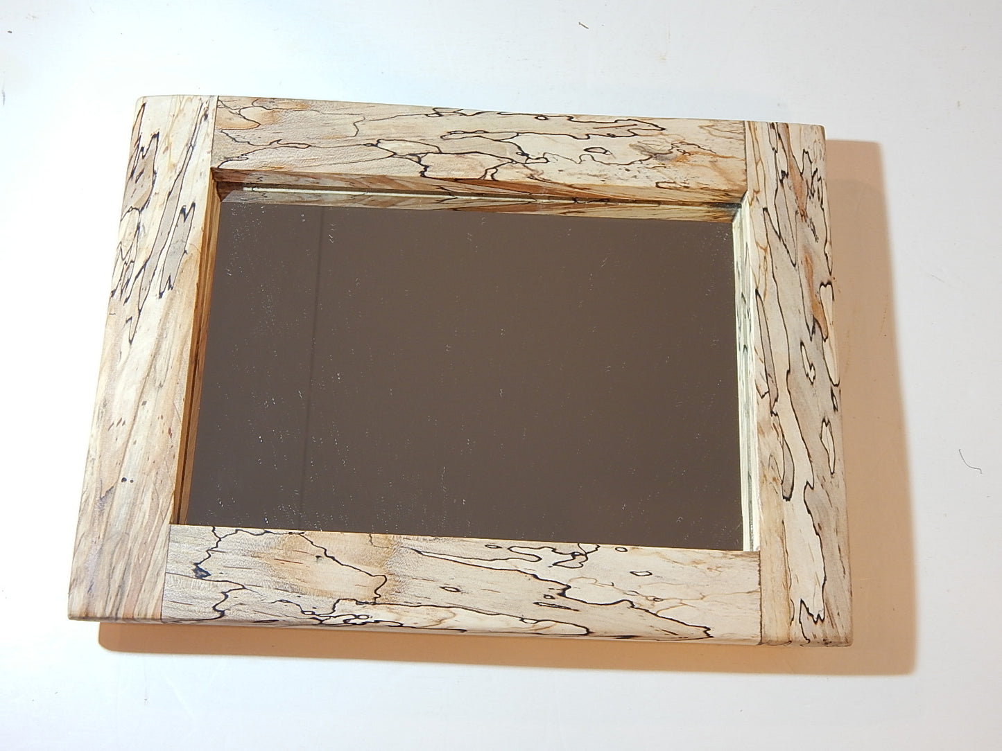 Maple Frame Mirror, Wood Frame, 12 1/2" x 9 1/2", Handmade, Artisan Crafted