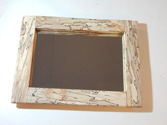 Maple Frame Mirror, Wood Frame, 12 1/2" x 9 1/2", Handmade, Artisan Crafted