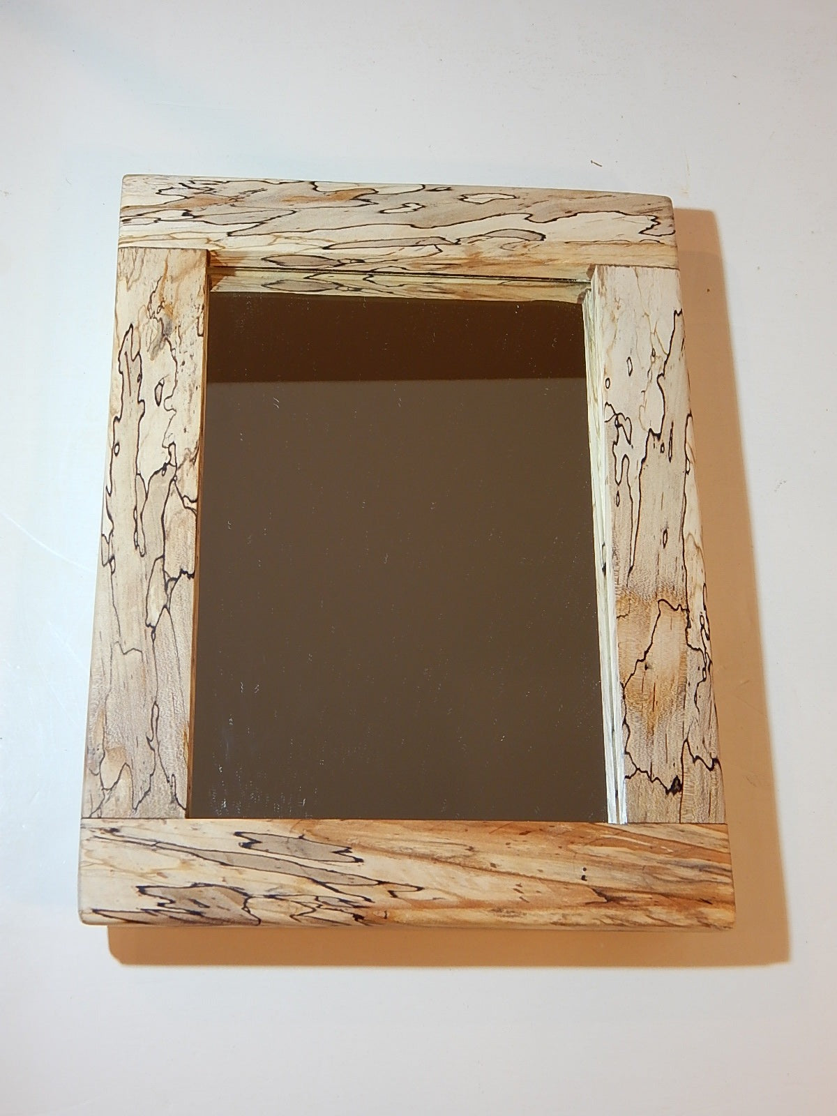 Maple Frame Mirror, Wood Frame, 12 1/2" x 9 1/2", Handmade, Artisan Crafted