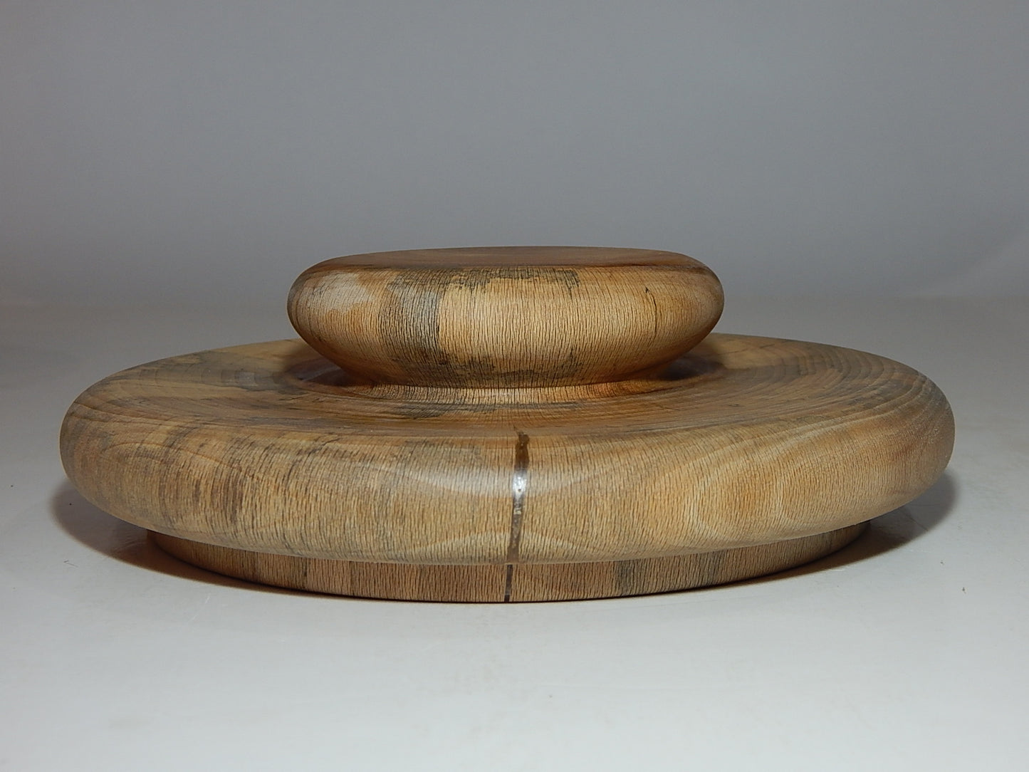 Sycamore Bowl with Lid, Handmade Lathe Turned Box, Artisan Crafted