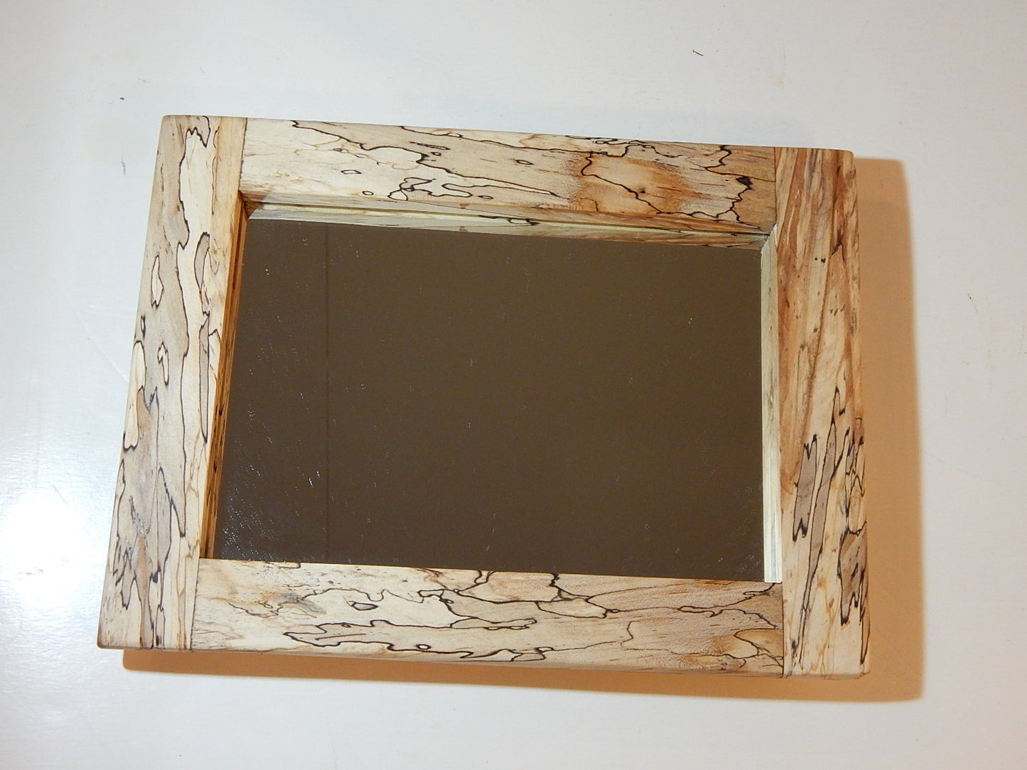 Maple Frame Mirror, Wood Frame, 12 1/2" x 9 1/2", Handmade, Artisan Crafted