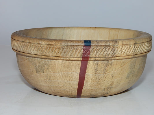 Sycamore Bowl, Handmade, Lathe Turned, Artisan Crafted