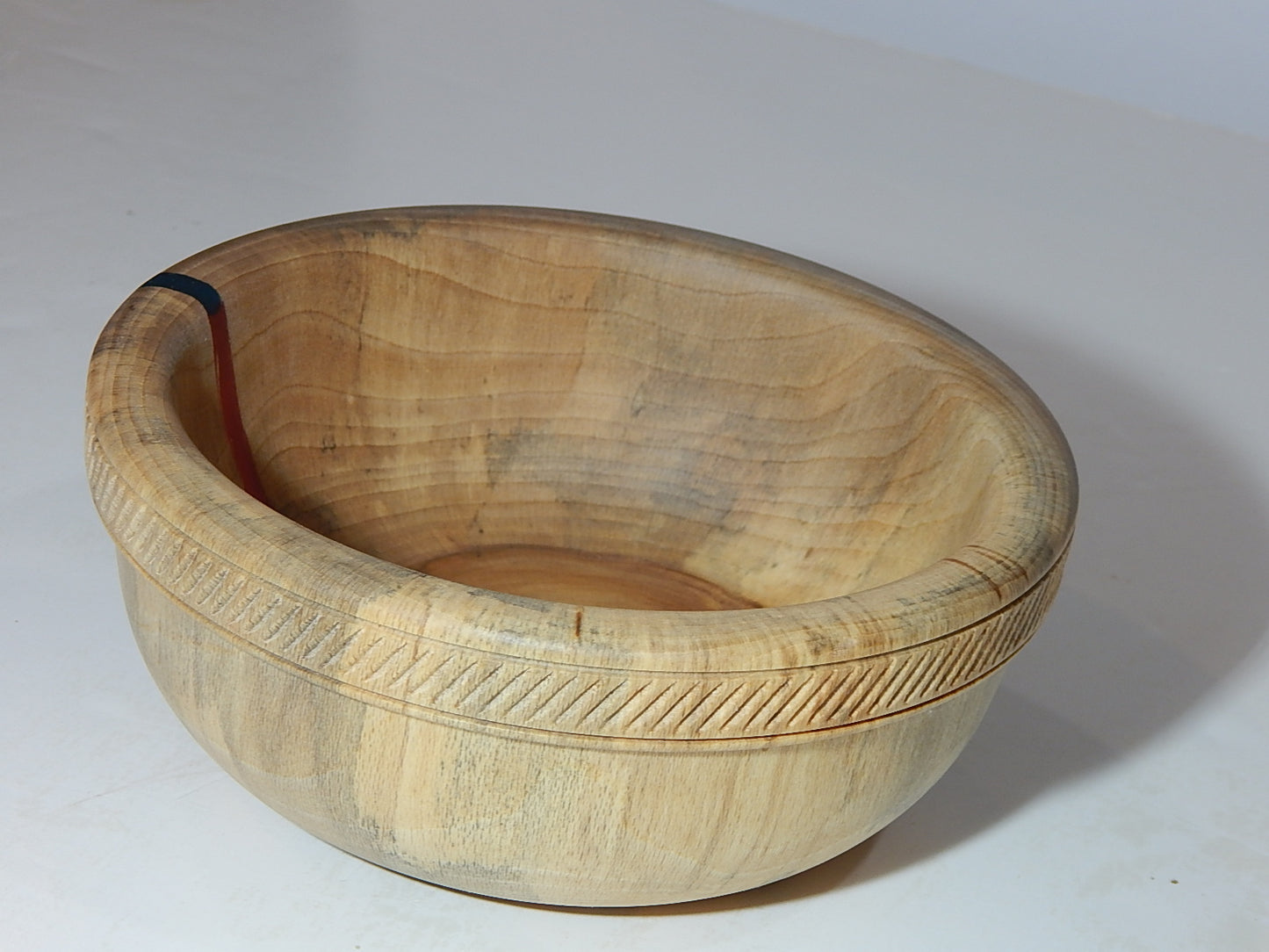 Sycamore Bowl, Handmade, Lathe Turned, Artisan Crafted