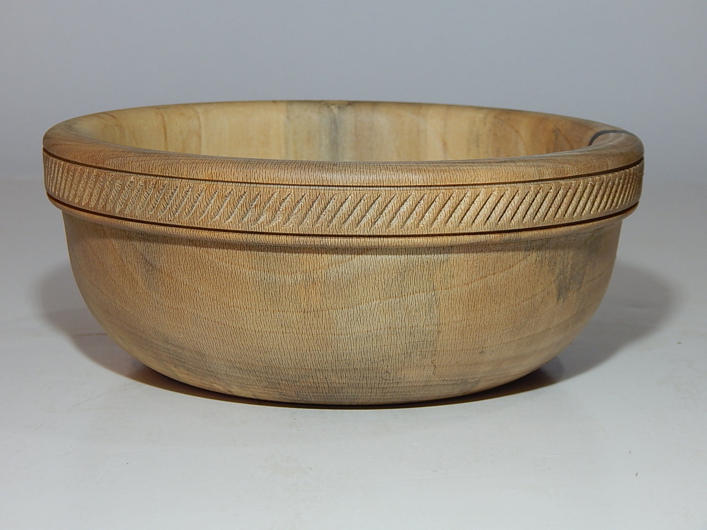 Sycamore Bowl, Handmade, Lathe Turned, Artisan Crafted