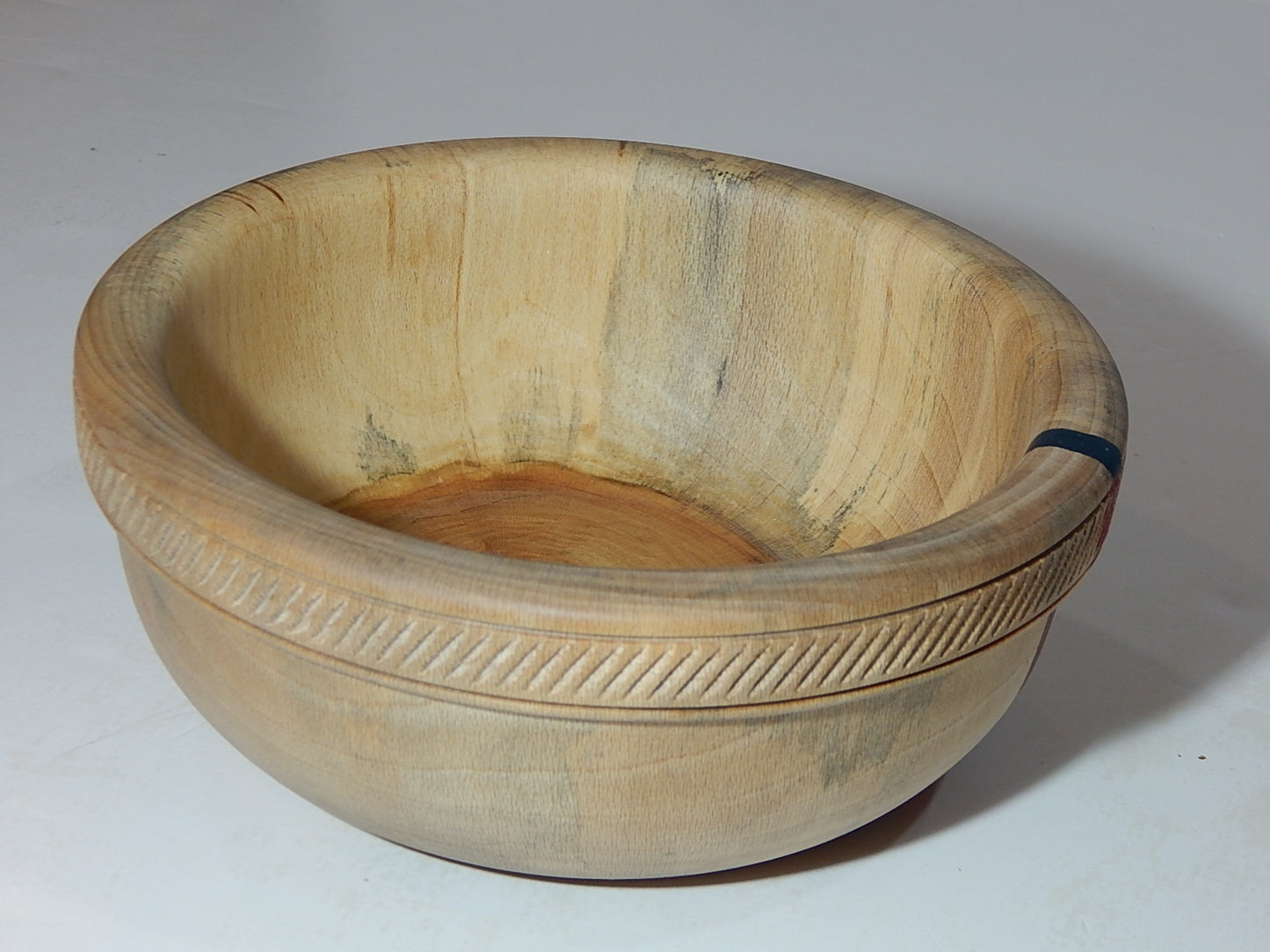 Sycamore Bowl, Handmade, Lathe Turned, Artisan Crafted