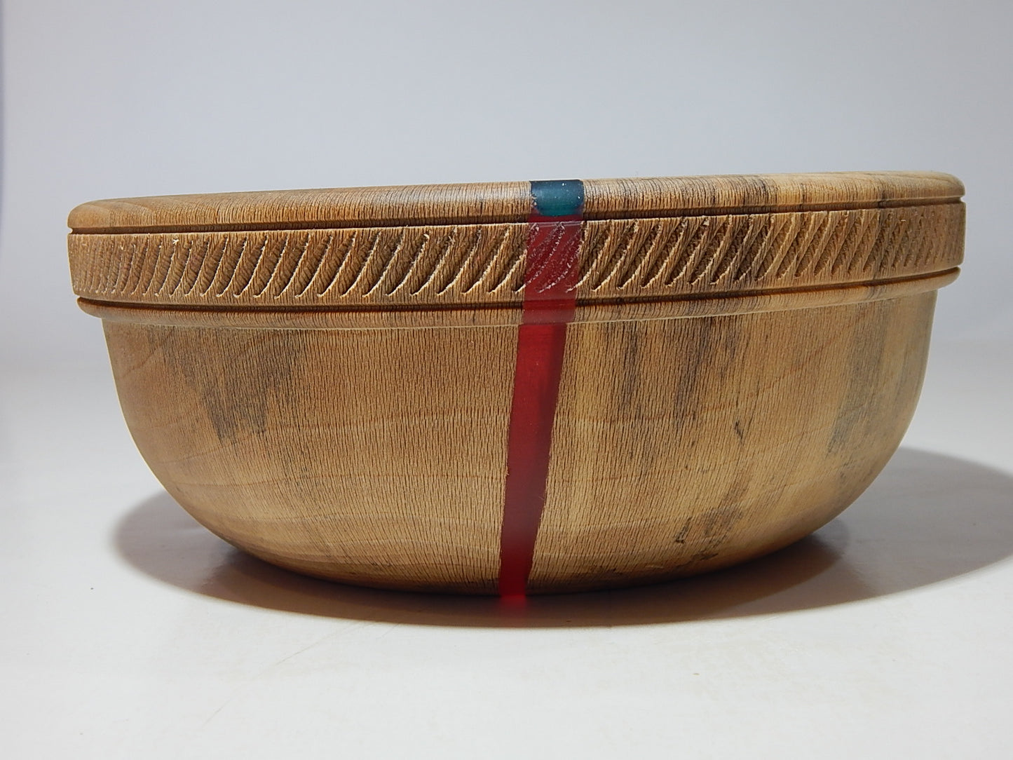 Sycamore Bowl, Handmade, Lathe Turned, Artisan Crafted