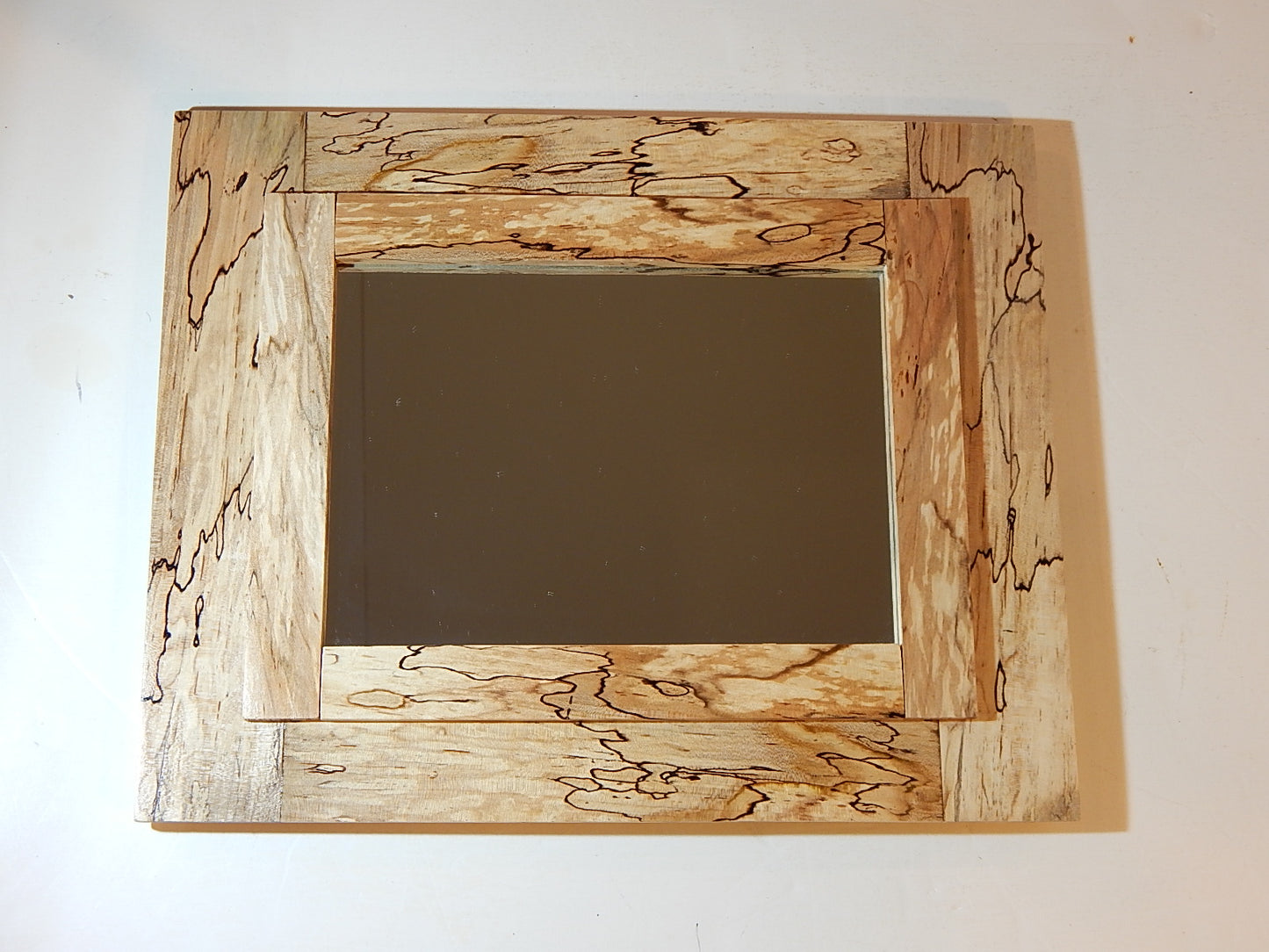 Maple Frame Mirror, Wood Frame, 10 3/8" x 12 3/4", Handmade, Artisan Crafted