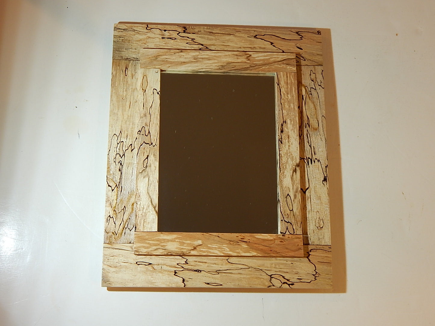 Maple Frame Mirror, Wood Frame, 10 3/8" x 12 3/4", Handmade, Artisan Crafted