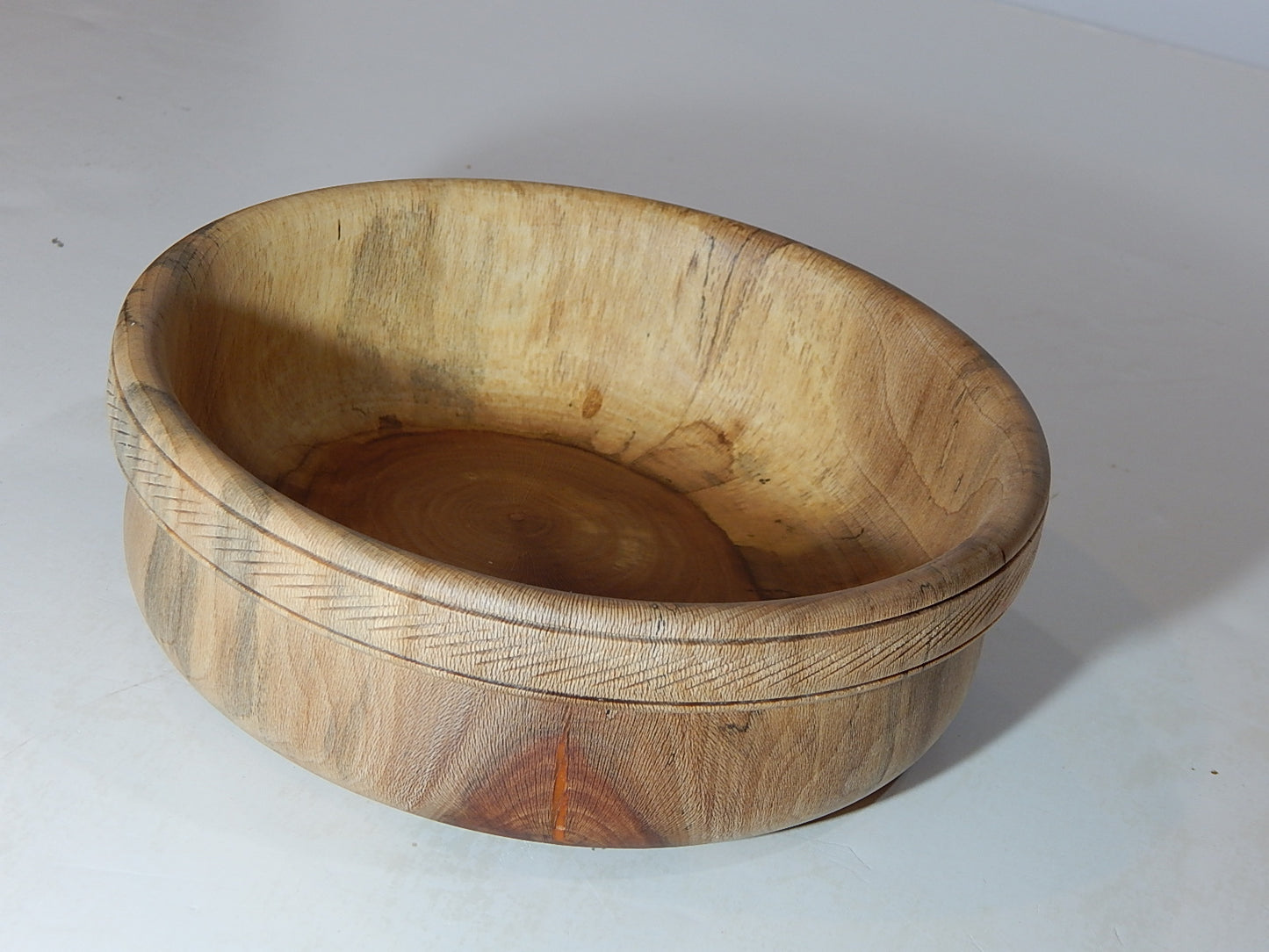 Sycamore Bowl, Handmade, Lathe Turned, Artisan Crafted