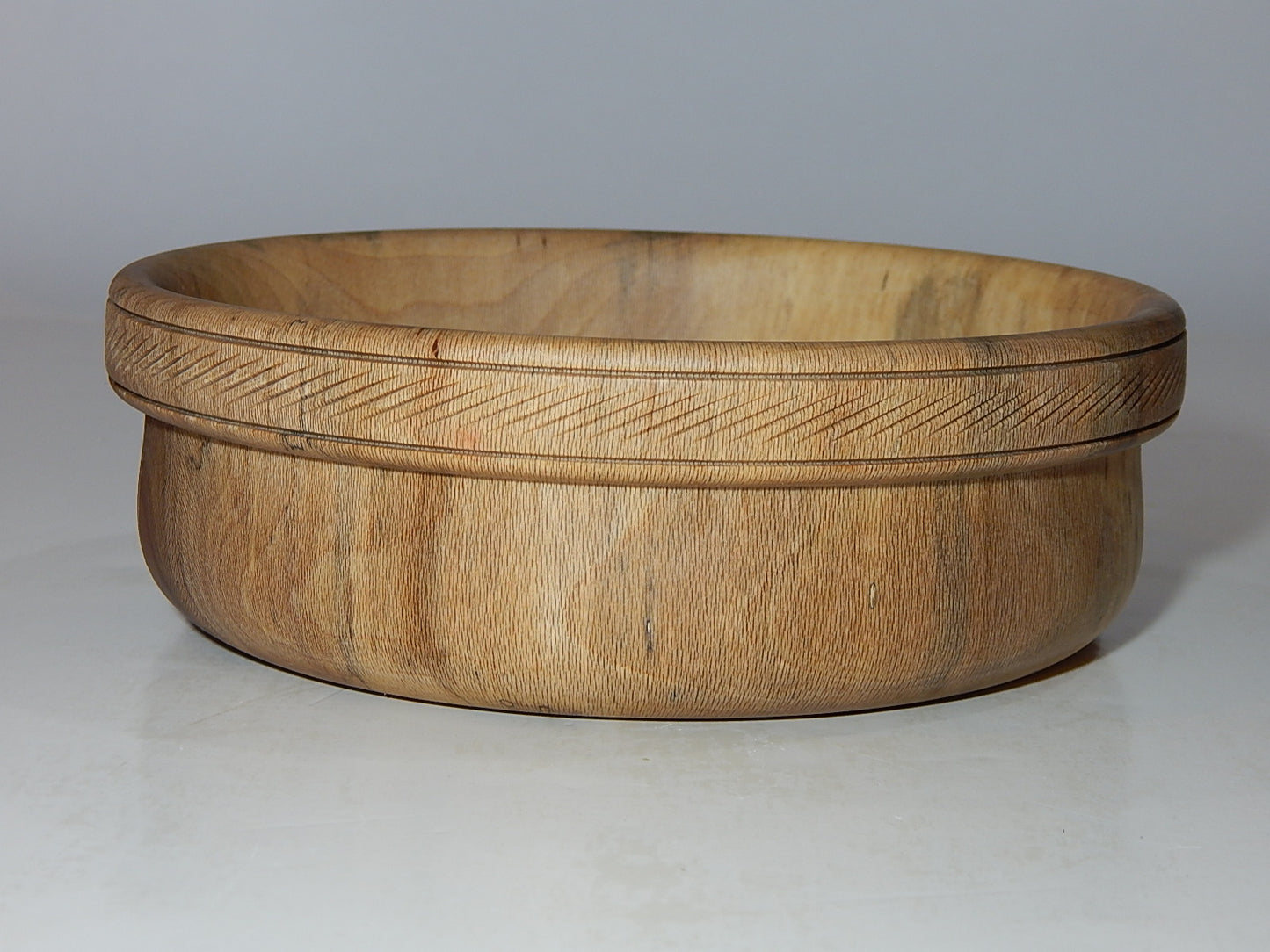 Sycamore Bowl, Handmade, Lathe Turned, Artisan Crafted