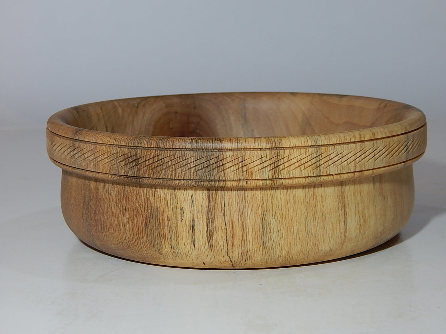 Sycamore Bowl, Handmade, Lathe Turned, Artisan Crafted