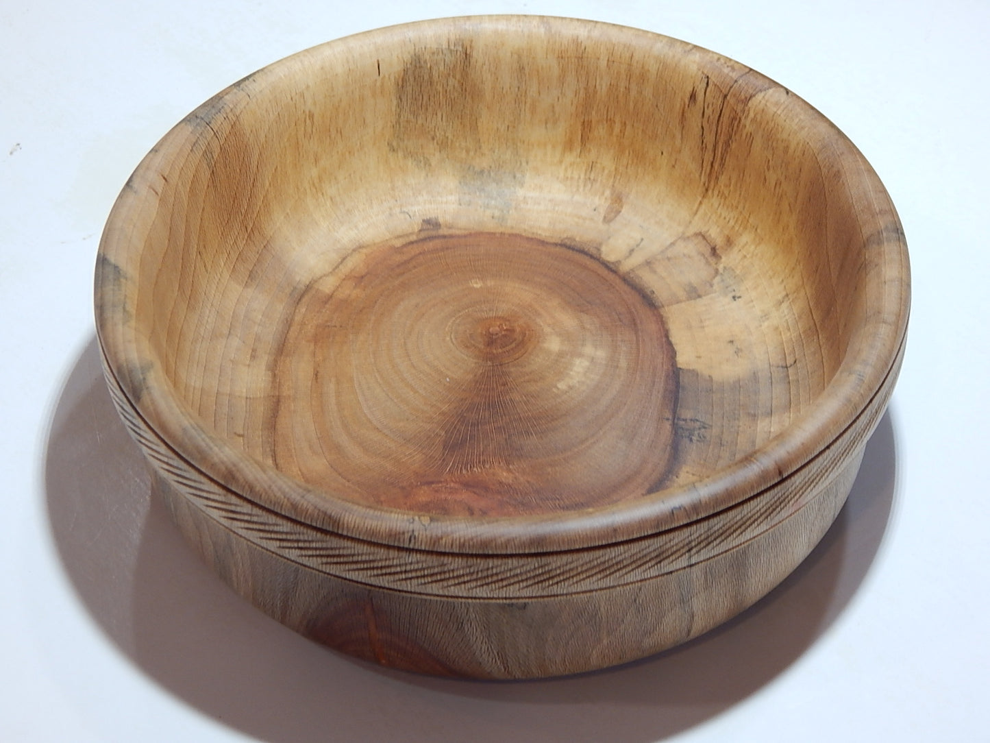 Sycamore Bowl, Handmade, Lathe Turned, Artisan Crafted