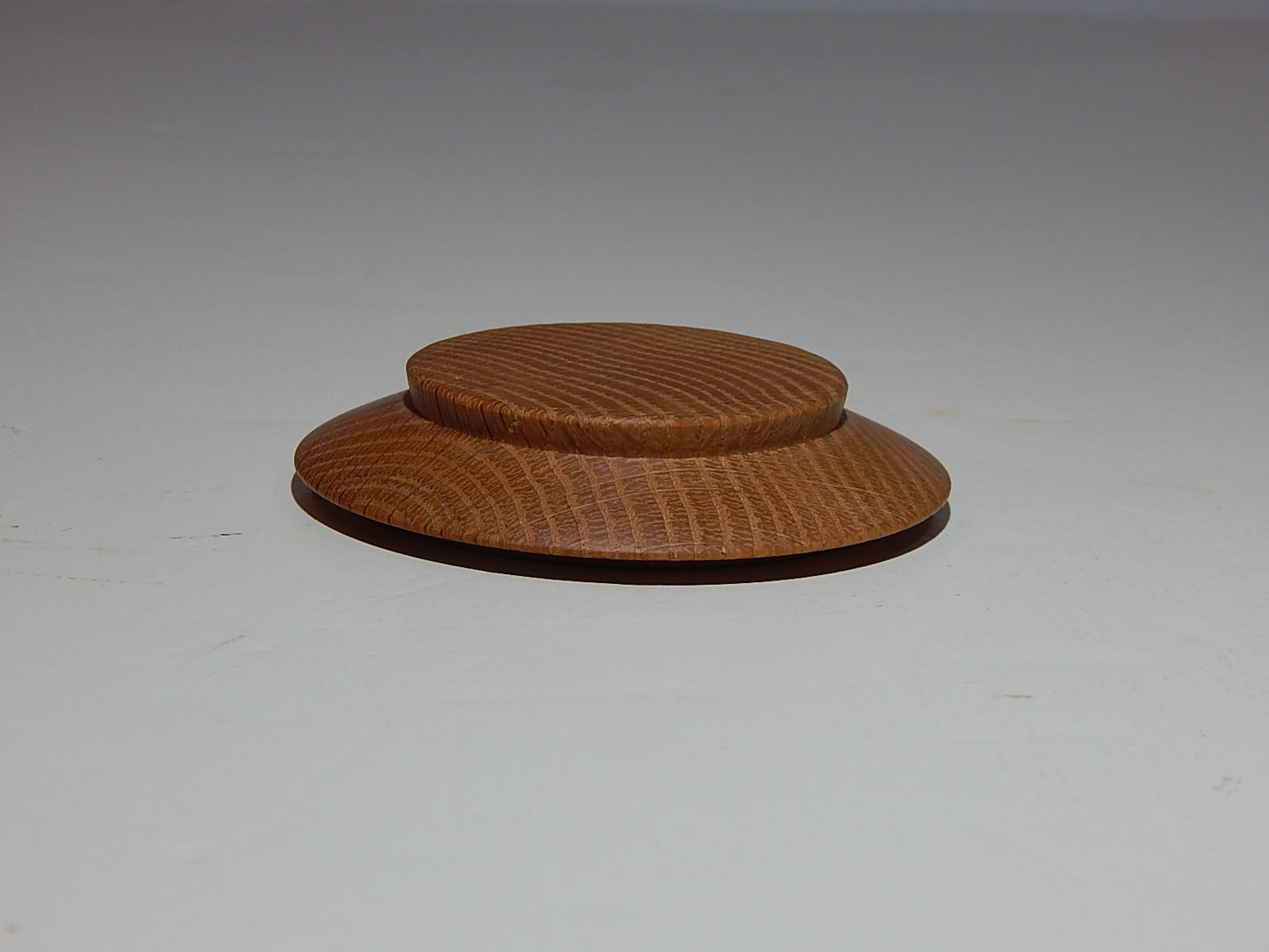 Oak Bowl with Lid, Handmade Lathe Turned Box, Artisan Crafted