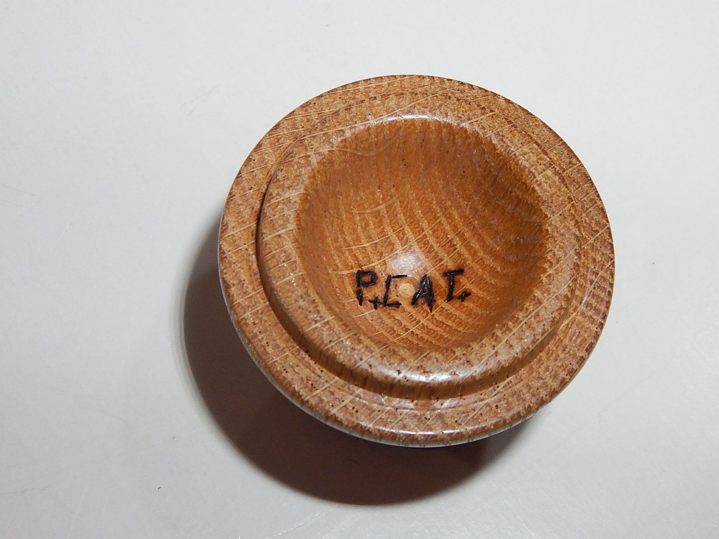 Oak Bowl with Lid, Handmade Lathe Turned Box, Artisan Crafted