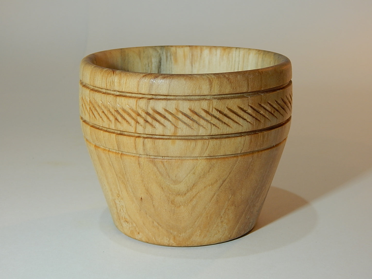 Tulip Poplar Wood Bowl, Handmade, Artisan Crafted