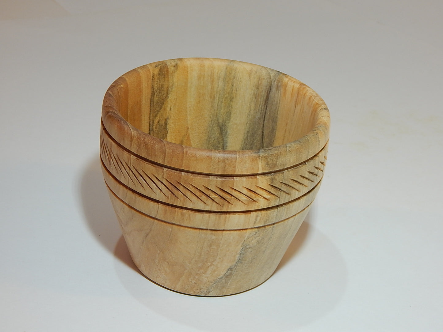 Tulip Poplar Wood Bowl, Handmade, Artisan Crafted