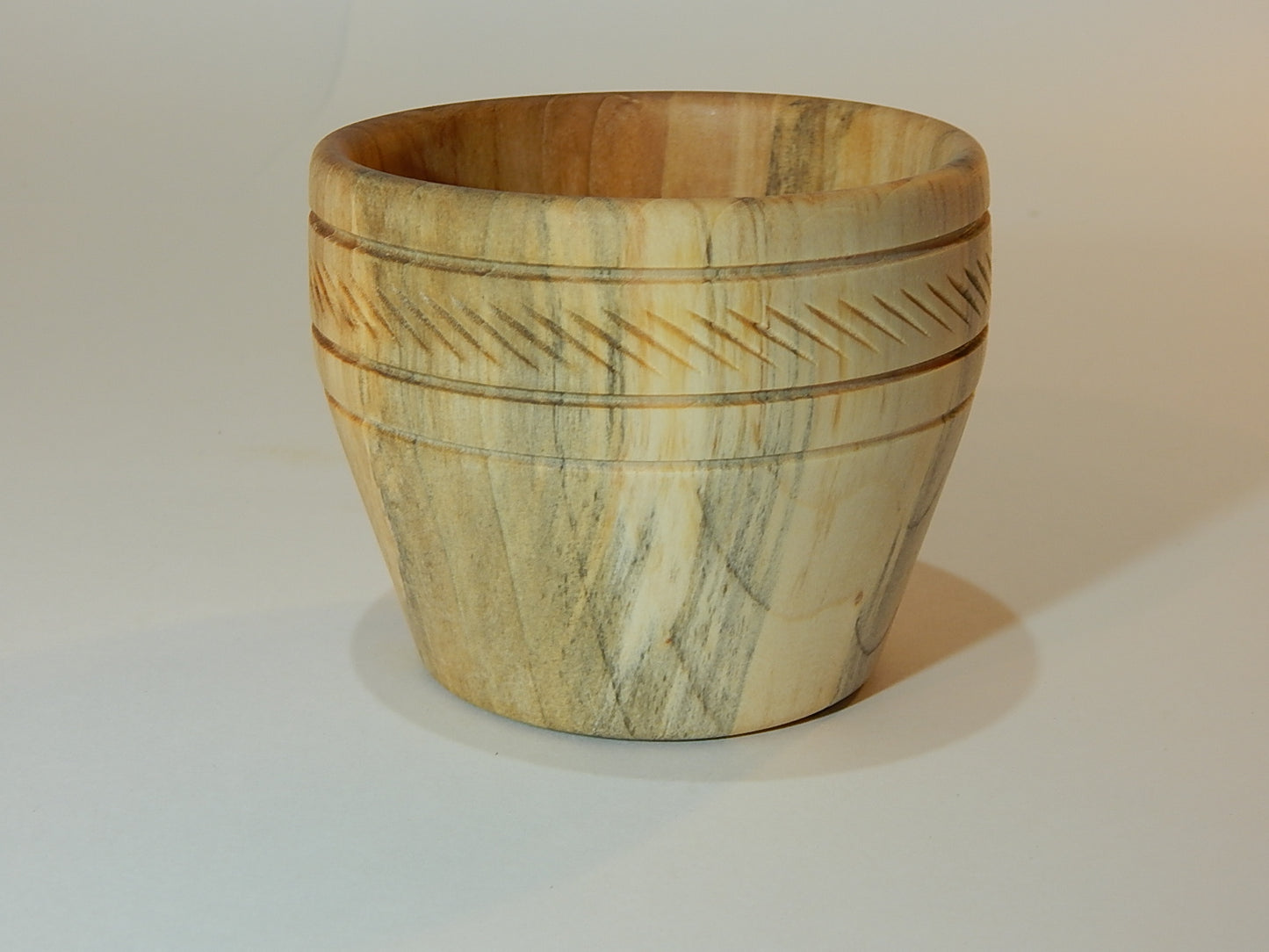 Tulip Poplar Wood Bowl, Handmade, Artisan Crafted