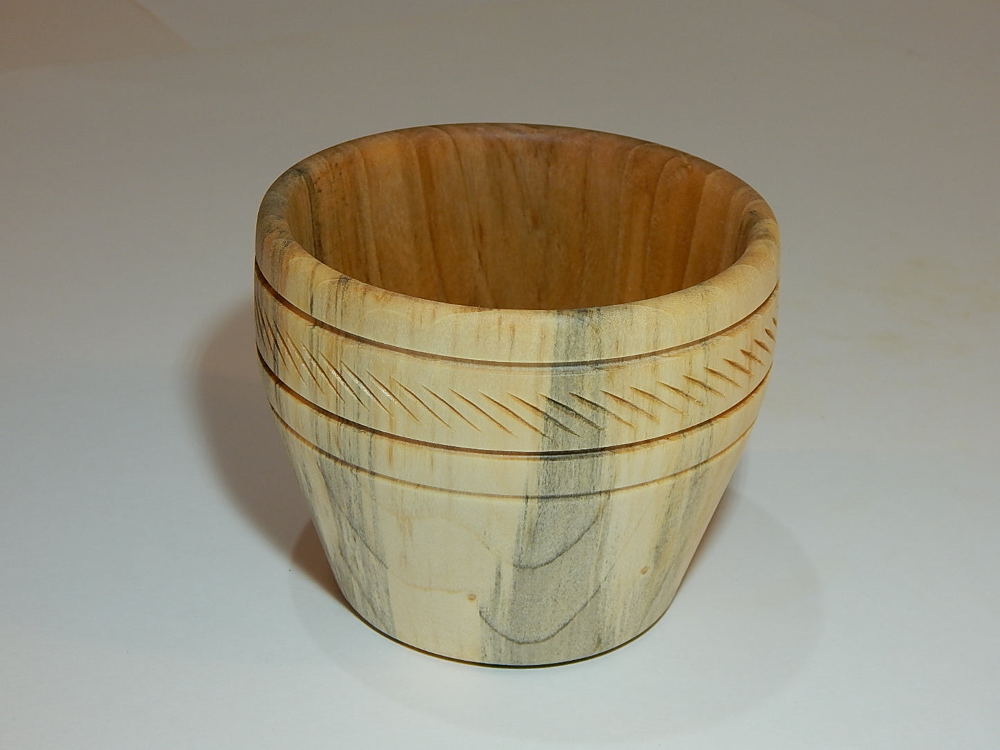 Tulip Poplar Wood Bowl, Handmade, Artisan Crafted