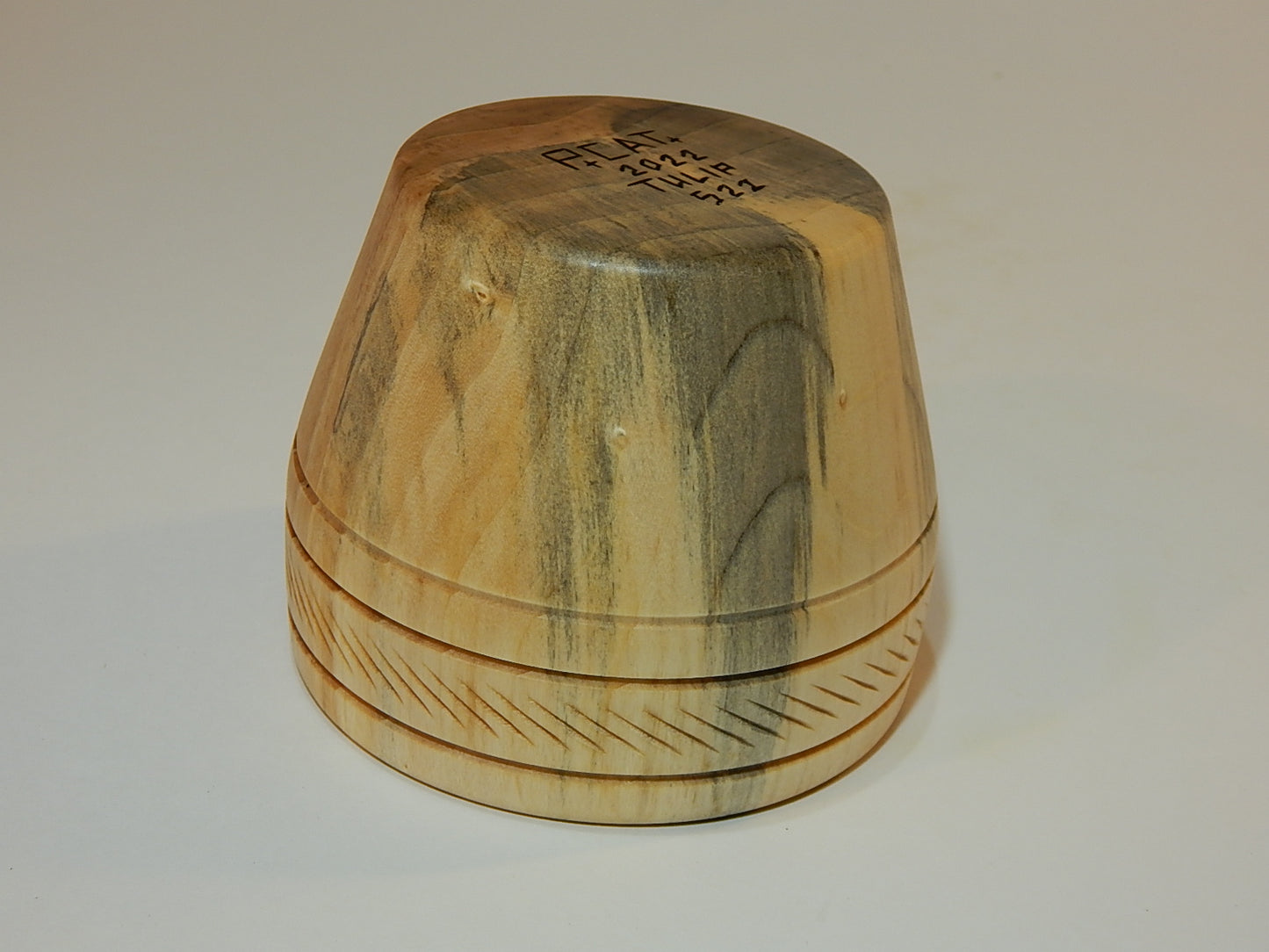 Tulip Poplar Wood Bowl, Handmade, Artisan Crafted