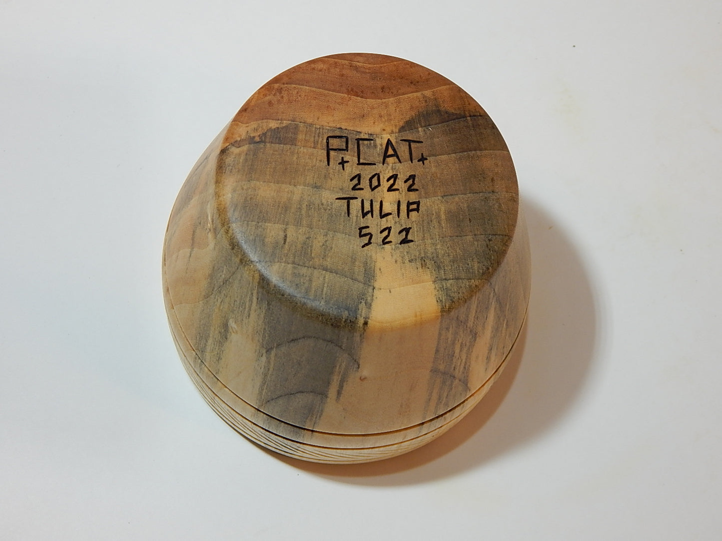 Tulip Poplar Wood Bowl, Handmade, Artisan Crafted