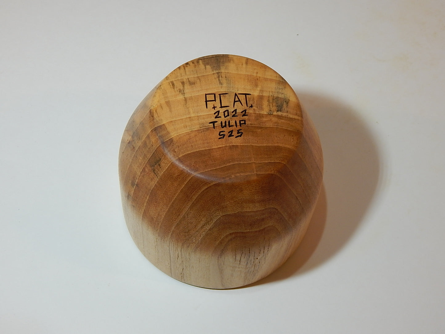 Tulip Poplar Wood Bowl, Handmade, Artisan Crafted