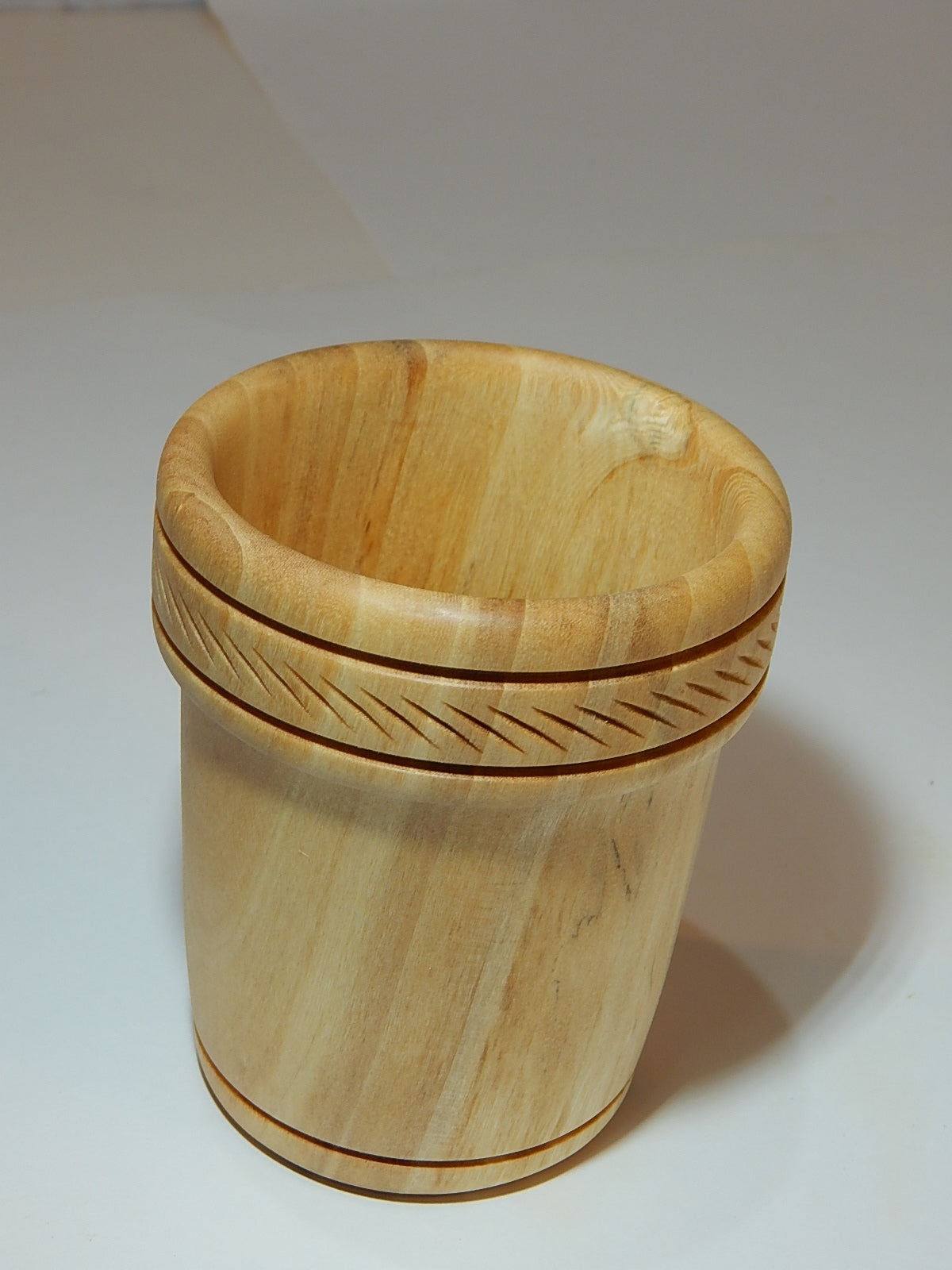 Tulip Poplar Wood Bowl, Handmade, Artisan Crafted