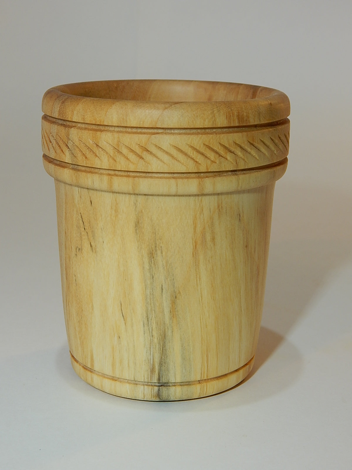 Tulip Poplar Wood Bowl, Handmade, Artisan Crafted