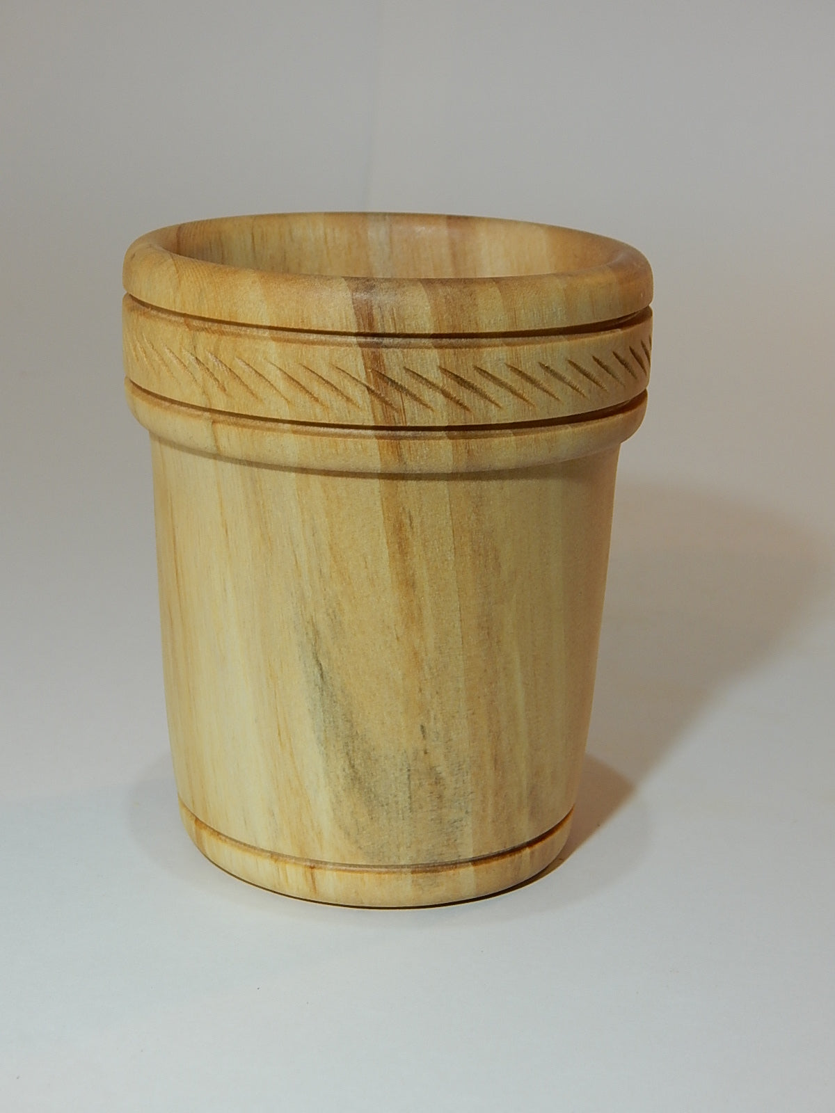 Tulip Poplar Wood Bowl, Handmade, Artisan Crafted