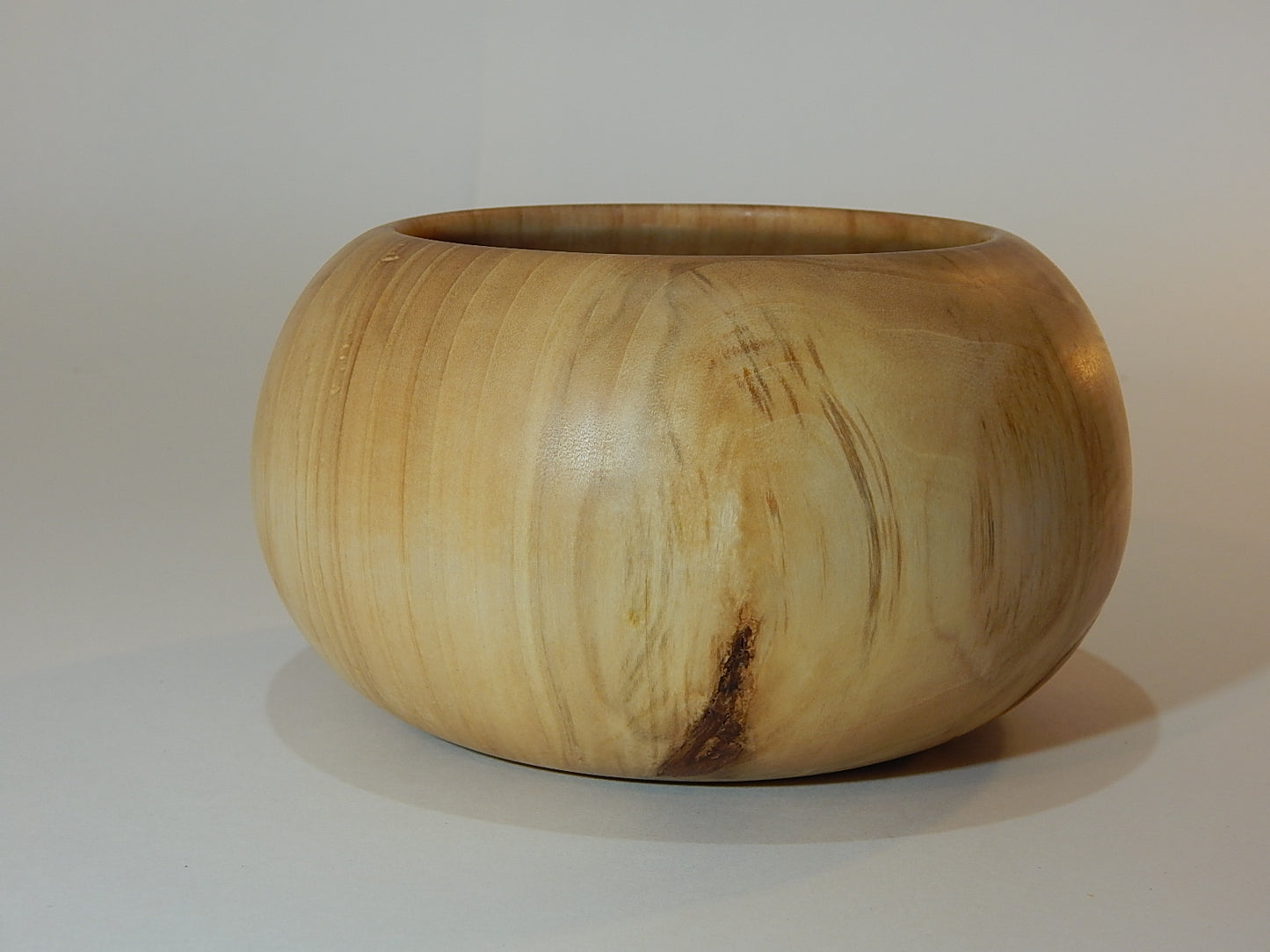 Tulip Poplar Wood Bowl, Handmade, Artisan Crafted