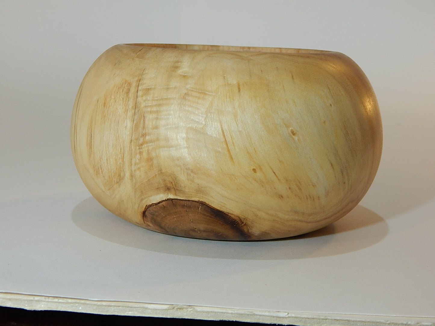 Tulip Poplar Wood Bowl, Handmade, Artisan Crafted