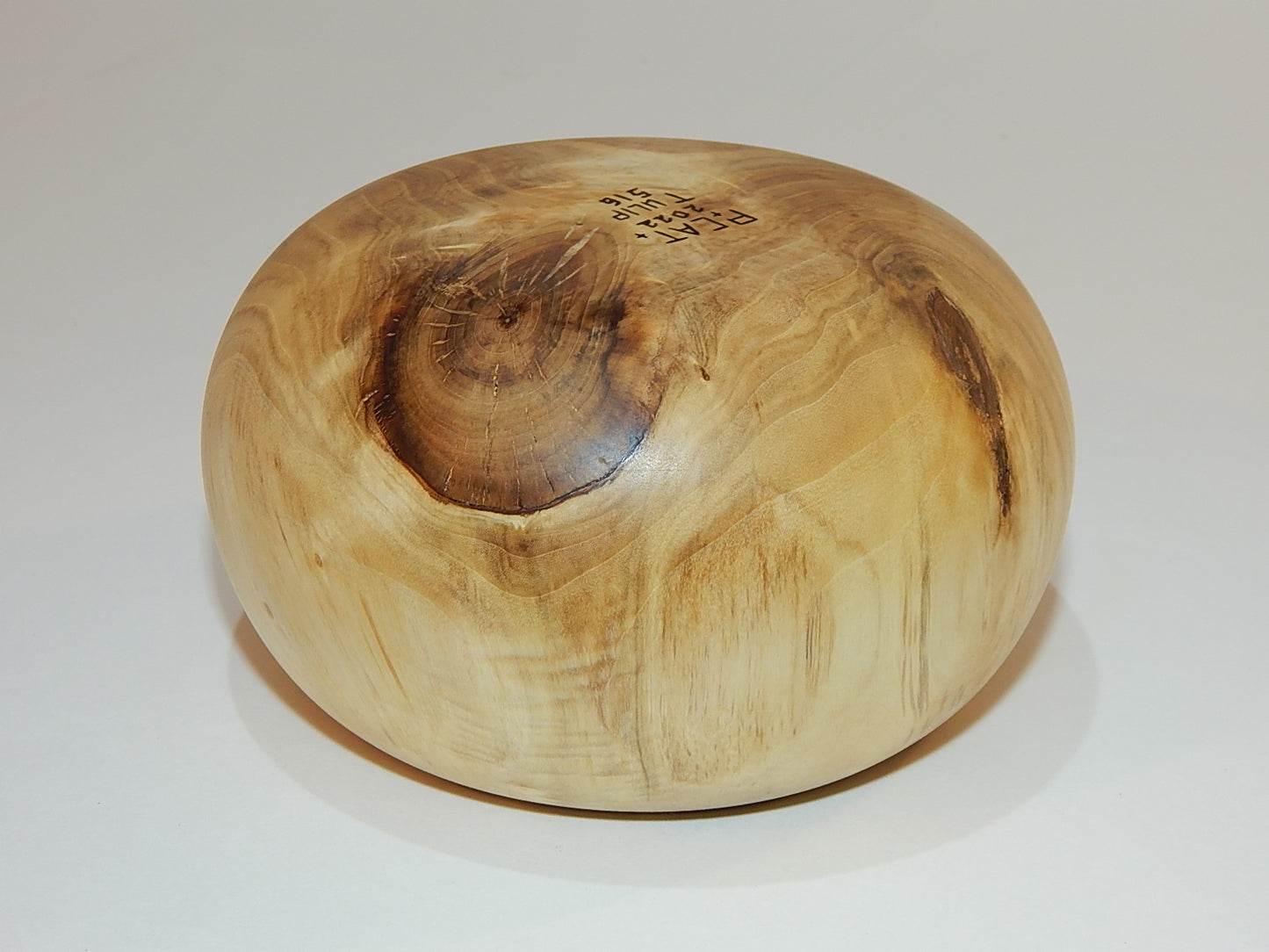 Tulip Poplar Wood Bowl, Handmade, Artisan Crafted