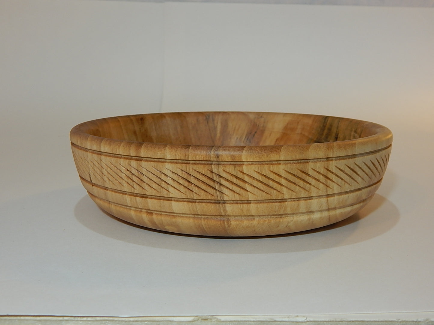 Tulip Poplar Wood Bowl, Handmade, Artisan Crafted