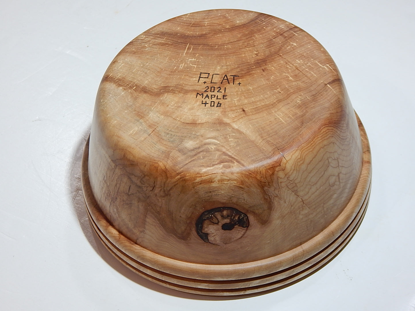 Maple Wood Bowl, Handmade, Artisan Crafted