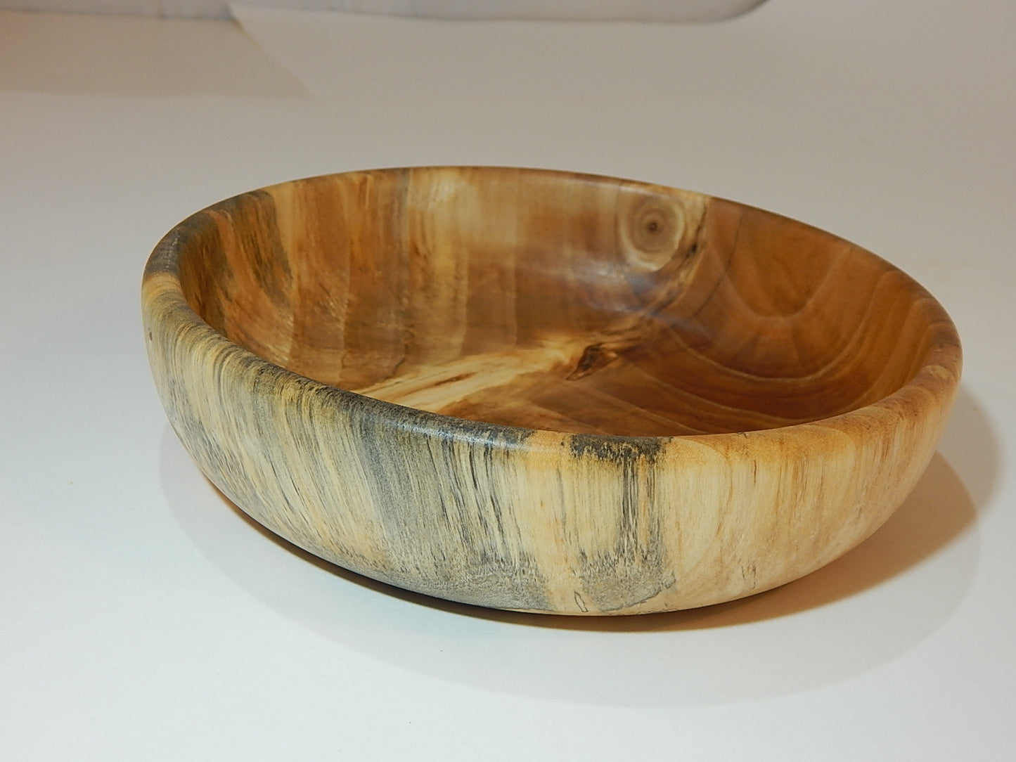 Poplar Wood Bowl, Handmade, Artisan Crafted