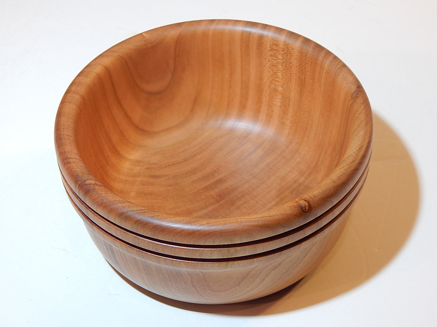 Wild Cherry Bowl with Lid, Handmade Lathe Turned Box, Artisan Crafted