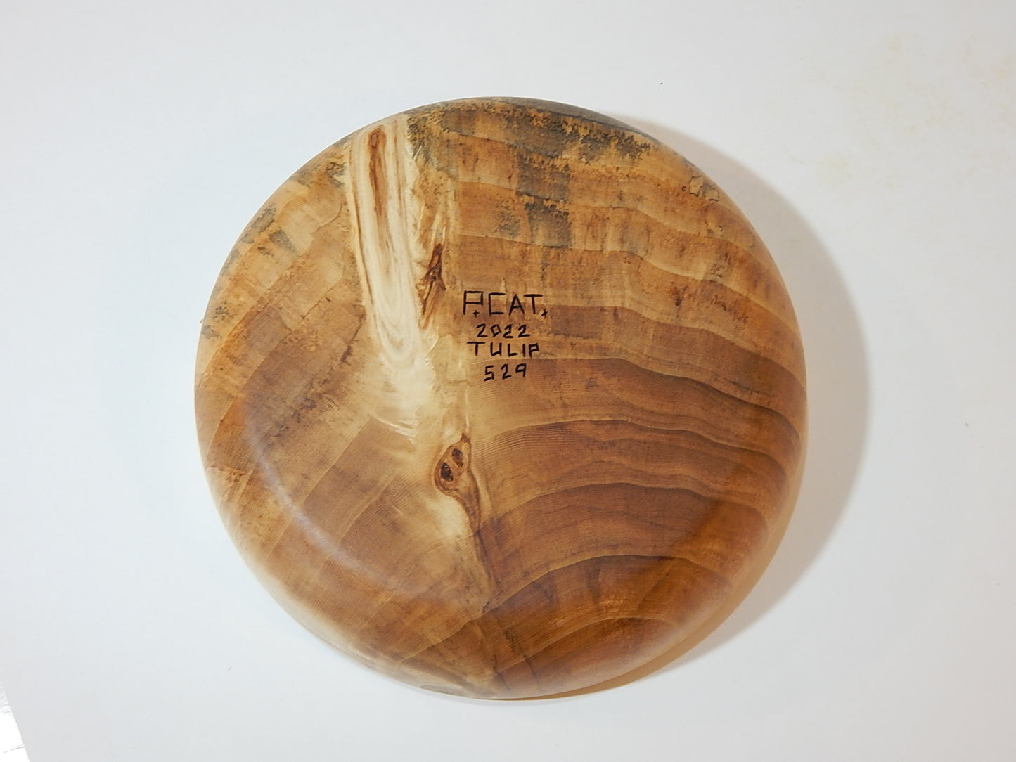 Poplar Wood Bowl, Handmade, Artisan Crafted