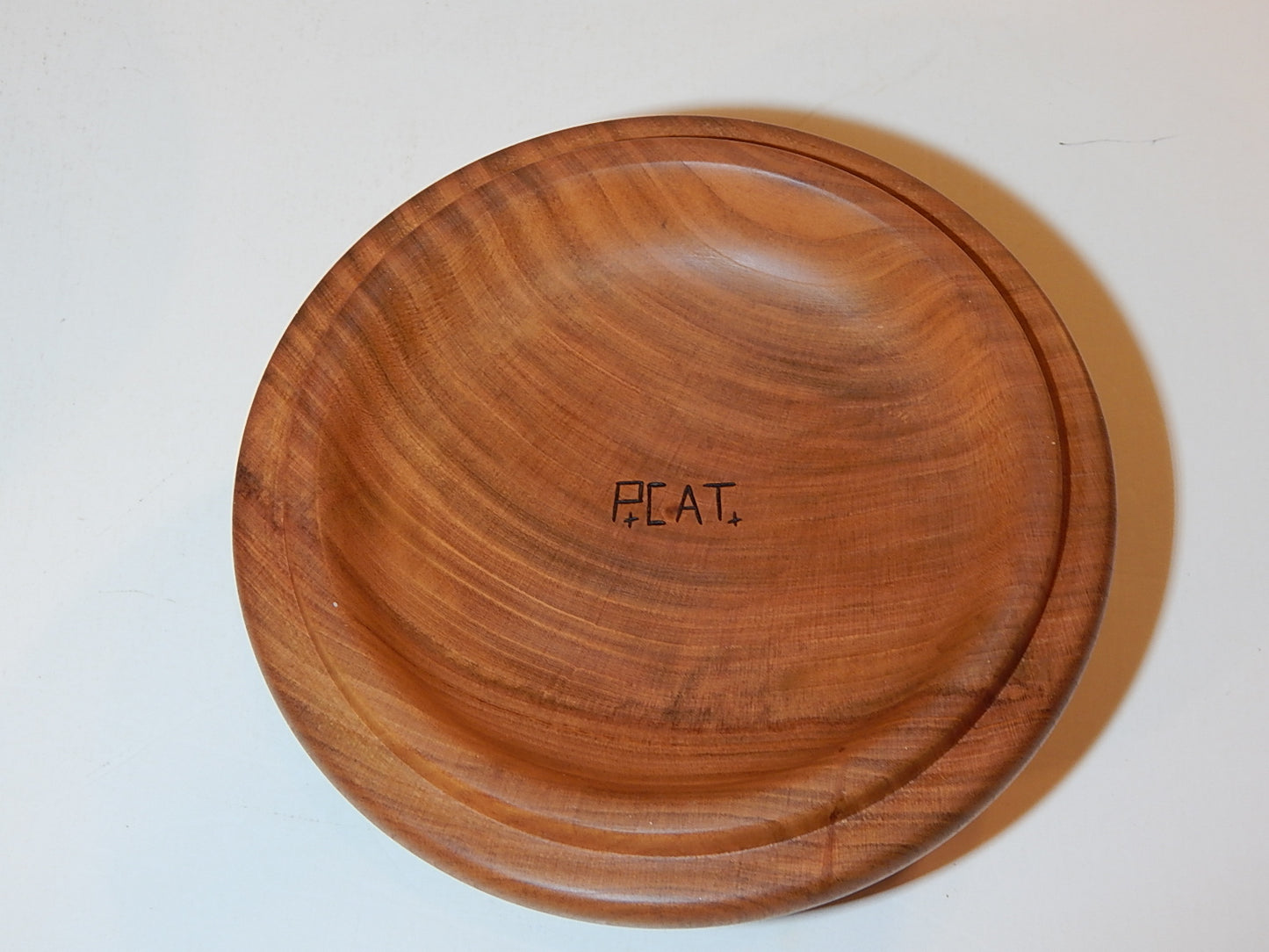 Wild Cherry Bowl with Lid, Handmade Lathe Turned Box, Artisan Crafted