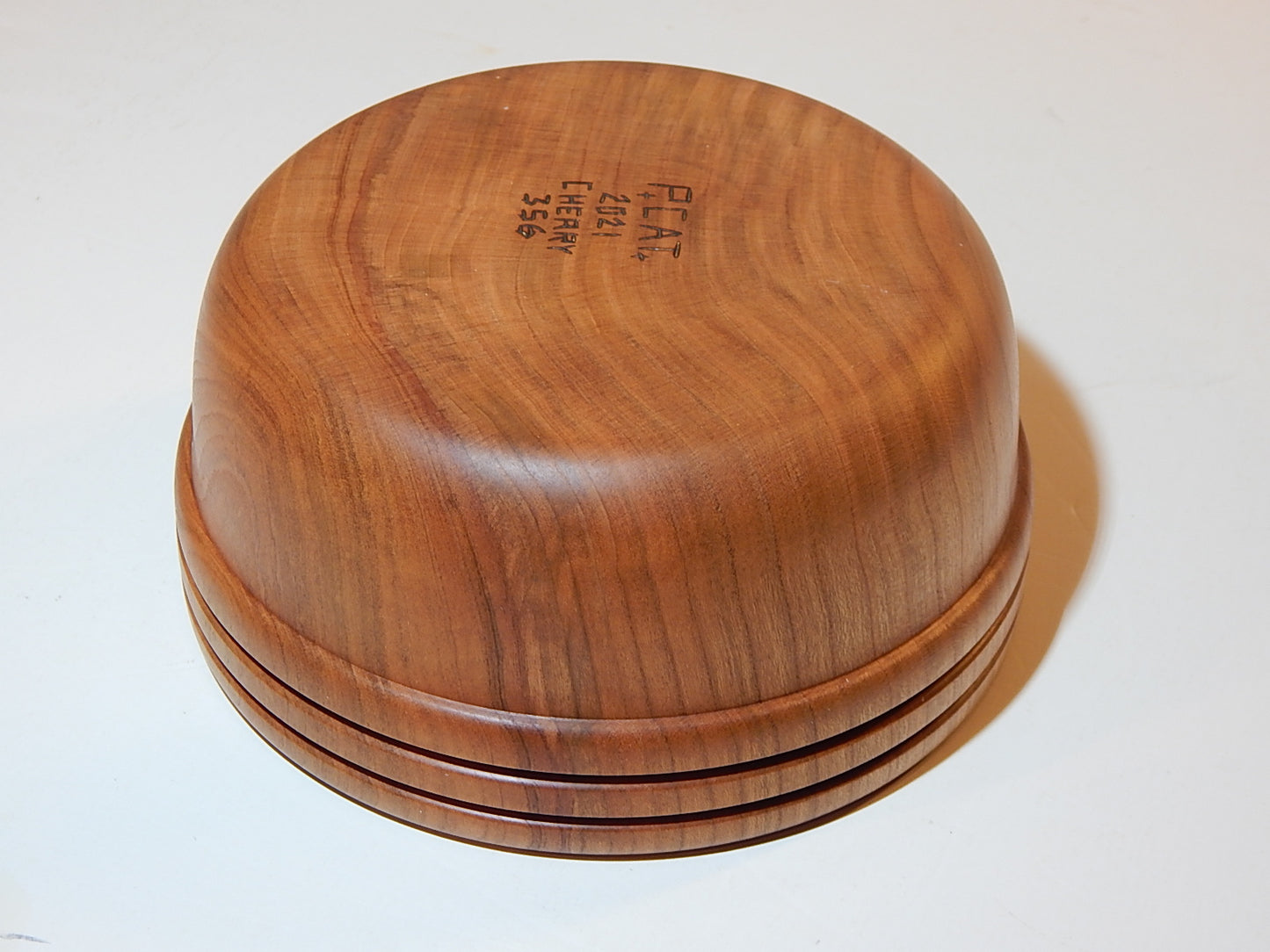 Wild Cherry Bowl with Lid, Handmade Lathe Turned Box, Artisan Crafted