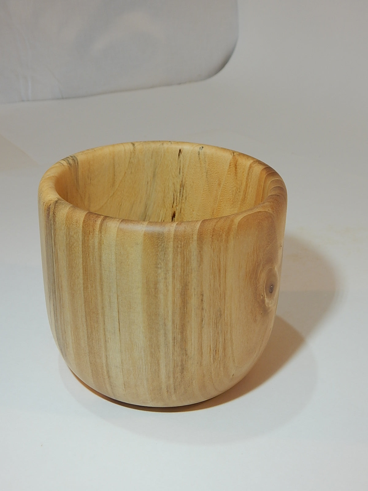 Poplar Wood Bowl, Handmade, Artisan Crafted