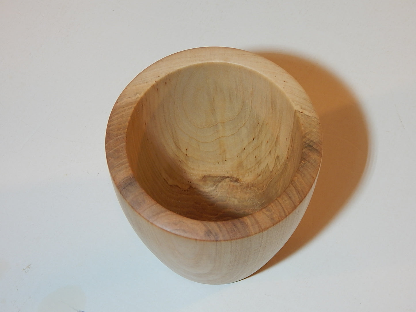 Maple Bowl with Lid, Handmade Lathe Turned Box, Artisan Crafted