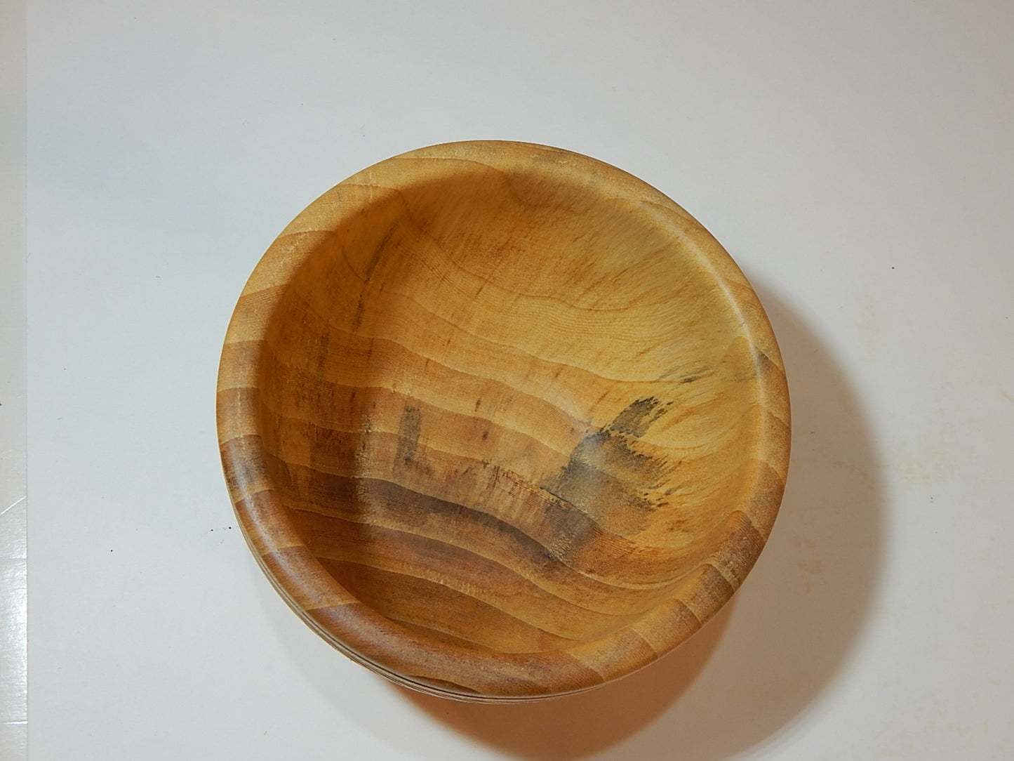 Poplar Wood Bowl, Handmade, Artisan Crafted