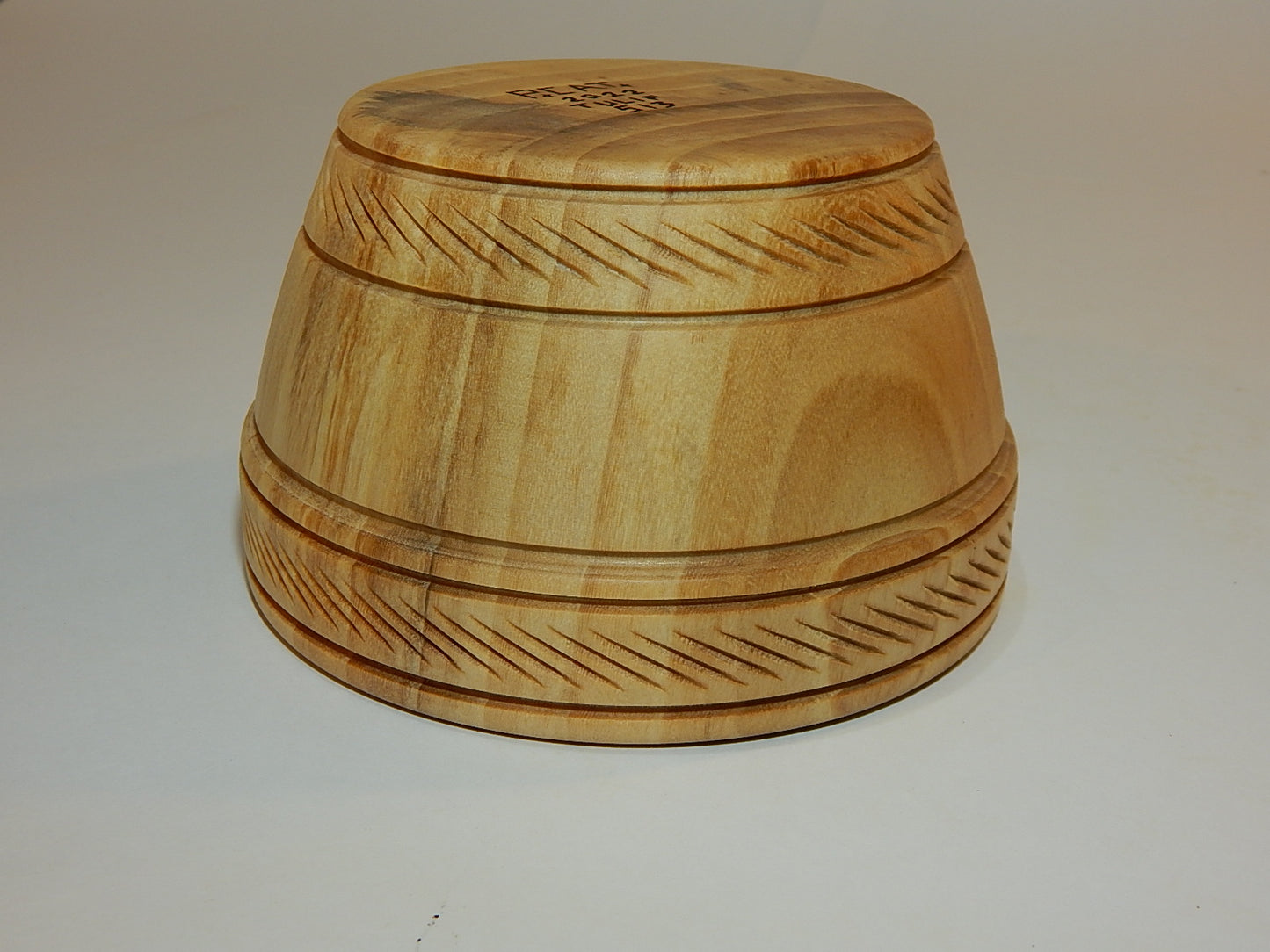 Poplar Wood Bowl, Handmade, Artisan Crafted