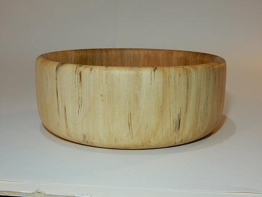 Poplar Wood Bowl, Handmade, Artisan Crafted