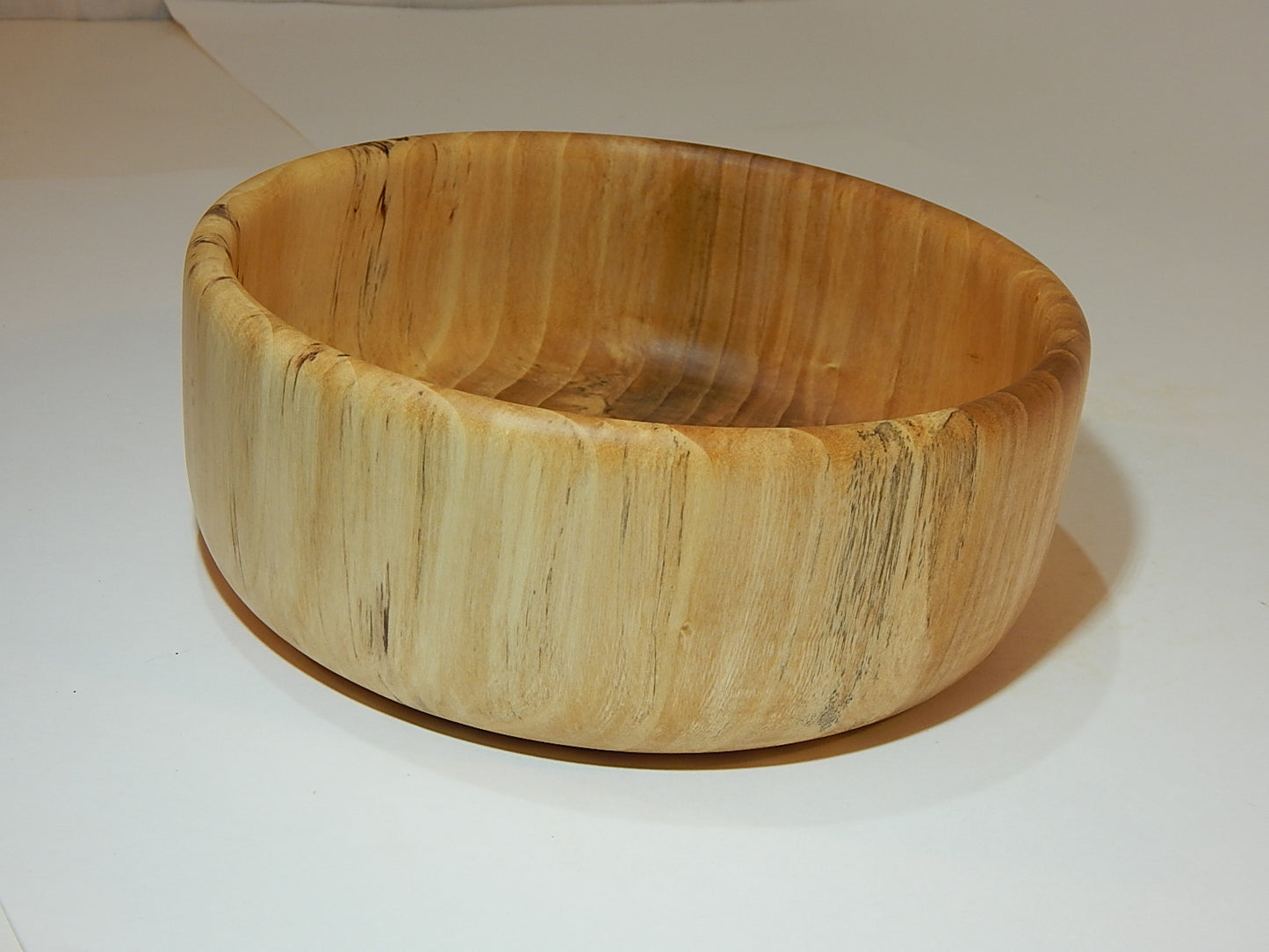 Poplar Wood Bowl, Handmade, Artisan Crafted