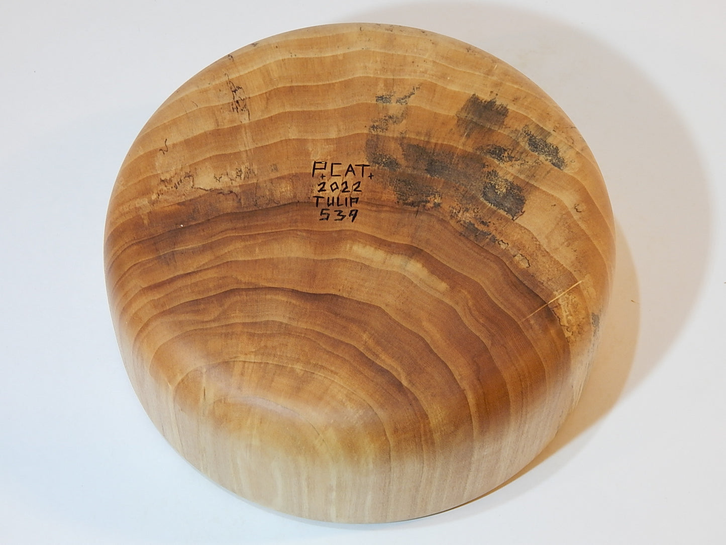 Poplar Wood Bowl, Handmade, Artisan Crafted