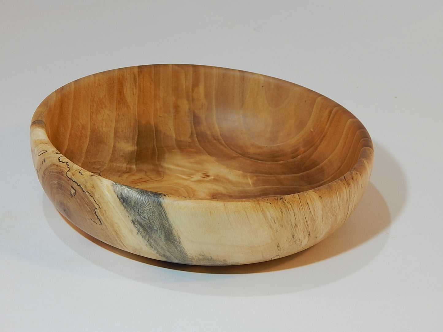 Poplar Wood Bowl, Handmade, Artisan Crafted