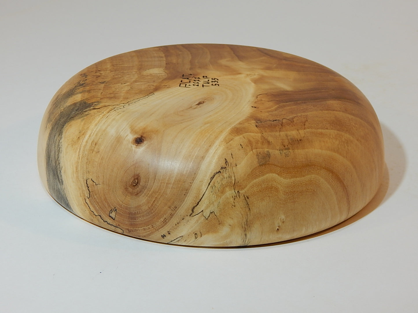 Poplar Wood Bowl, Handmade, Artisan Crafted