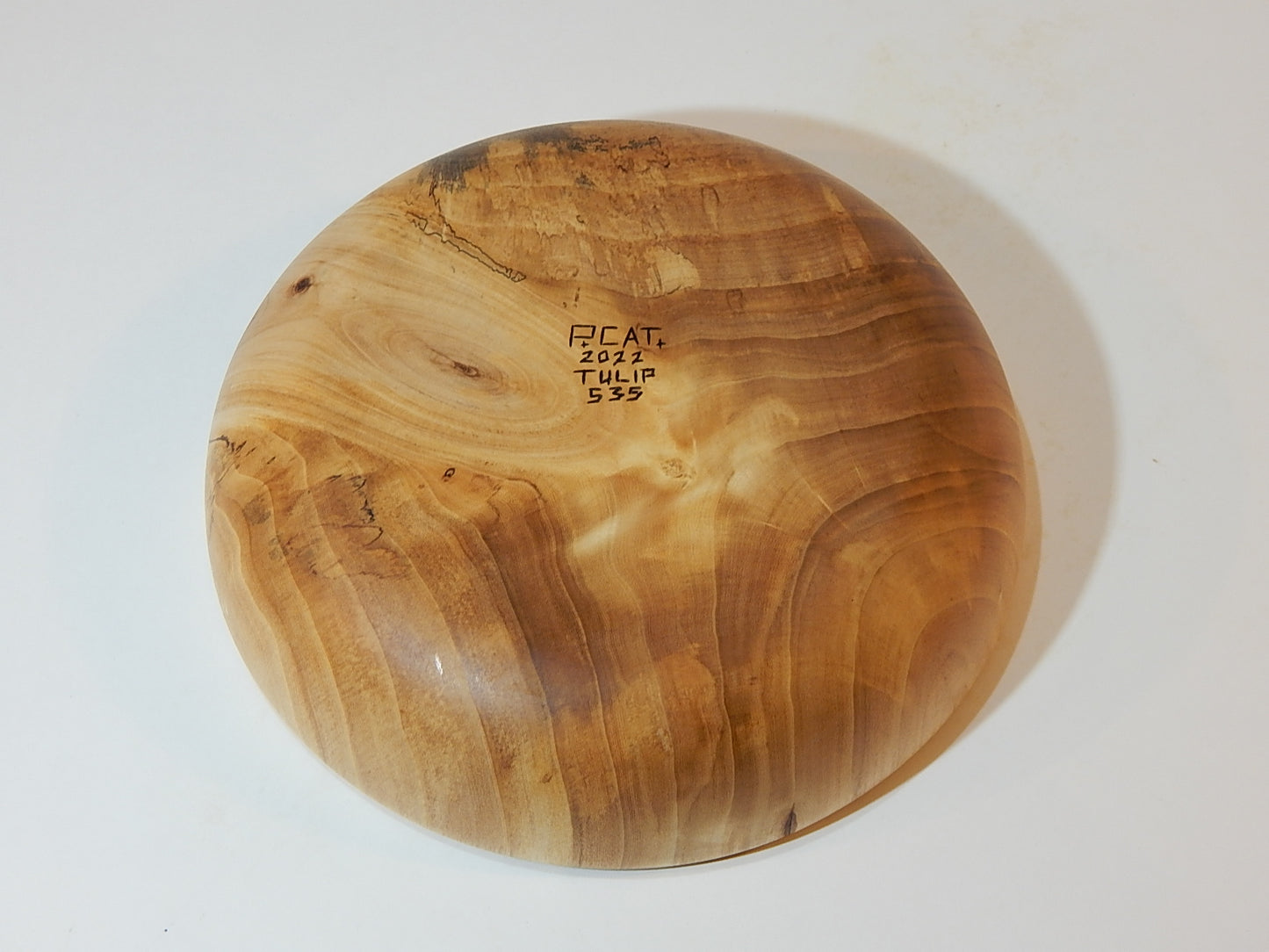 Poplar Wood Bowl, Handmade, Artisan Crafted