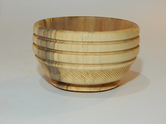 Poplar Wood Bowl, Handmade, Artisan Crafted