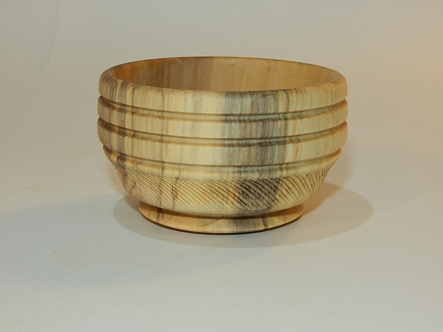 Poplar Wood Bowl, Handmade, Artisan Crafted